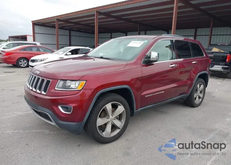 2016 Jeep Grand Cherokee Limited z USA, uszkodzony, nr VIN 1C4RJEBGXGC464336